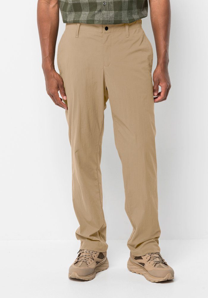 PANTS M Jack Wolfskin sand-auburn Outdoorhose DESERT