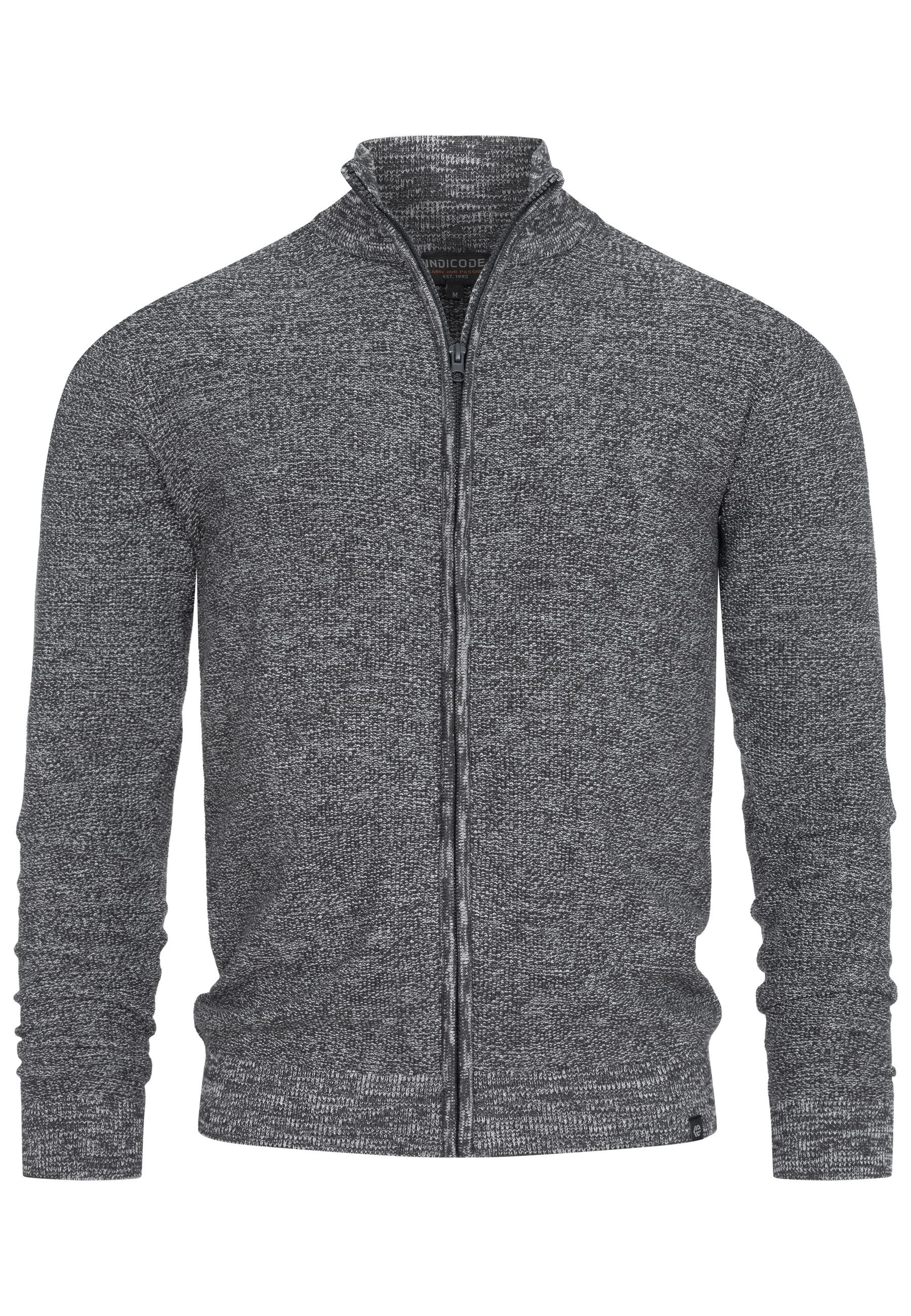 Indicode Strickjacke Herren INWestmoon Herrenstrickjacke günstig online kaufen