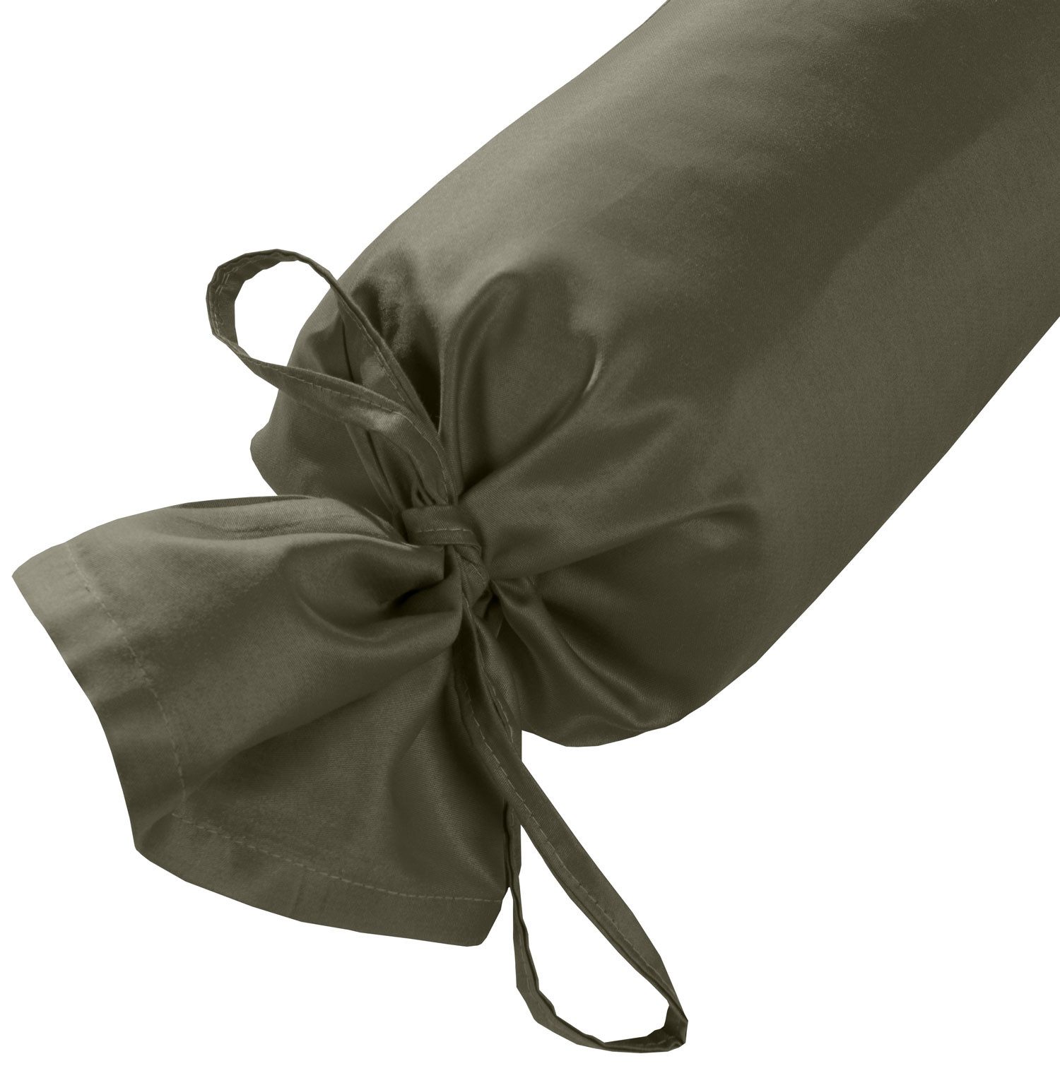 BETTWAESCHE-MIT-STIL Nackenrollenbezug Mako Satin Nackenrollen Bezug günstig online kaufen