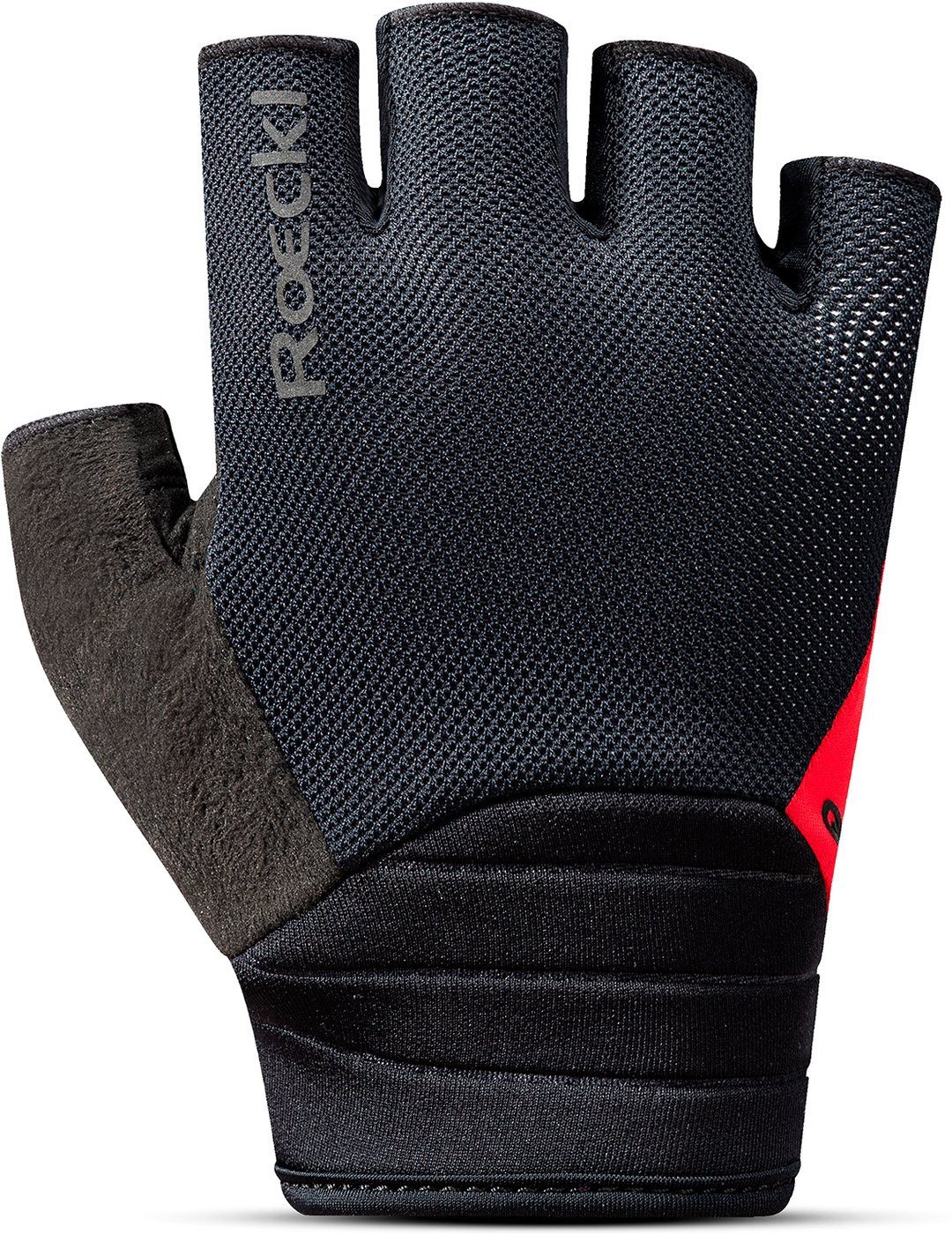 Roeckl Fahrradhandschuhe Itamos 3 Radhandschuhe black/red