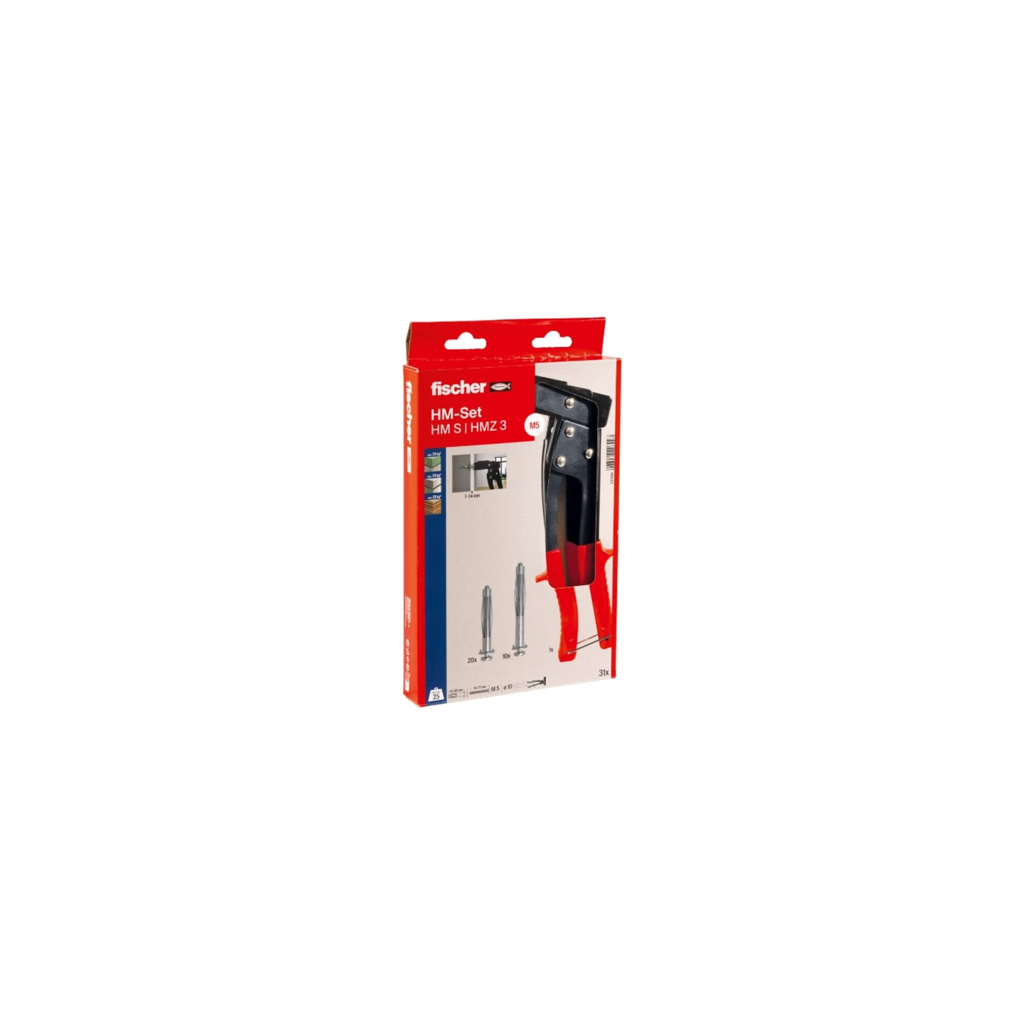 fischer Dübel-Set fischer Montage Set Hohlraumbefestigung 531389