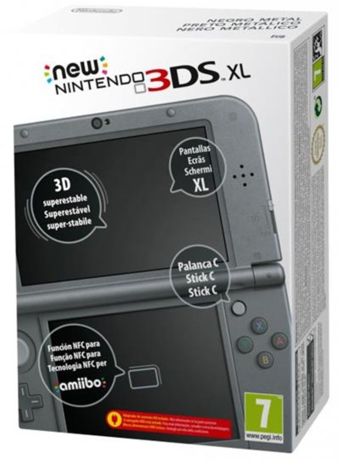 Nintendo New 3DS XL Konsole DS 3DS Limited Zelda Samus SNES Hyrule Pokemon usw, NFC, 2 Kameras, Amiibo fähig Schwarz Pink Blau White Orange