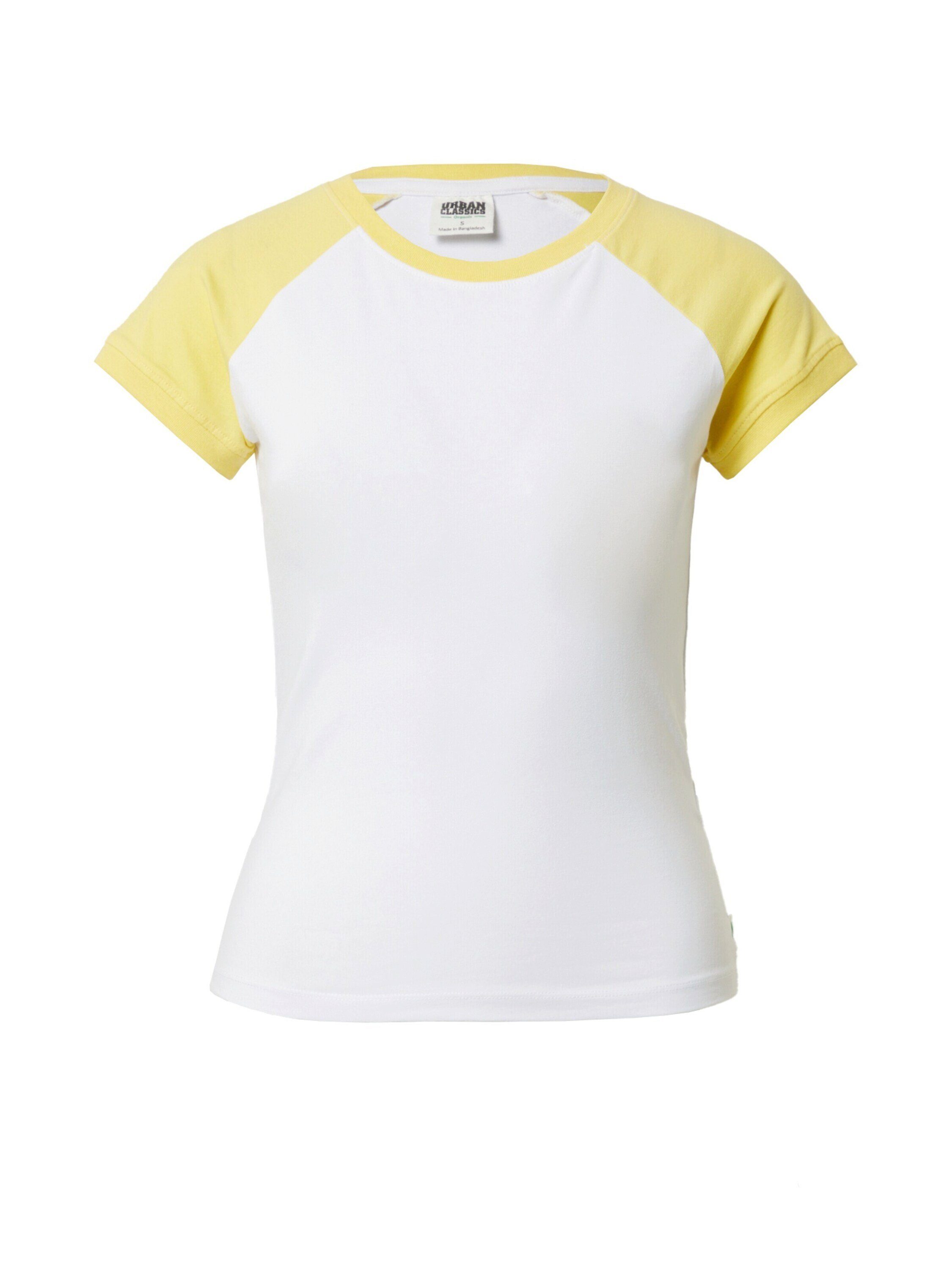 URBAN CLASSICS T-Shirt (1-tlg) Plain/ohne Details, Weiteres Detail Weiß