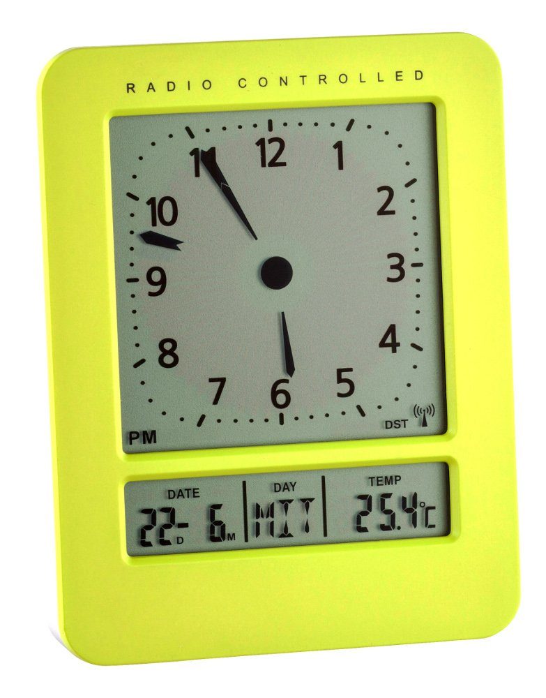 TFA Dostmann Funkwecker digital TFA 60.2530.04 mit 2 Alarmzeiten Reisewecke günstig online kaufen