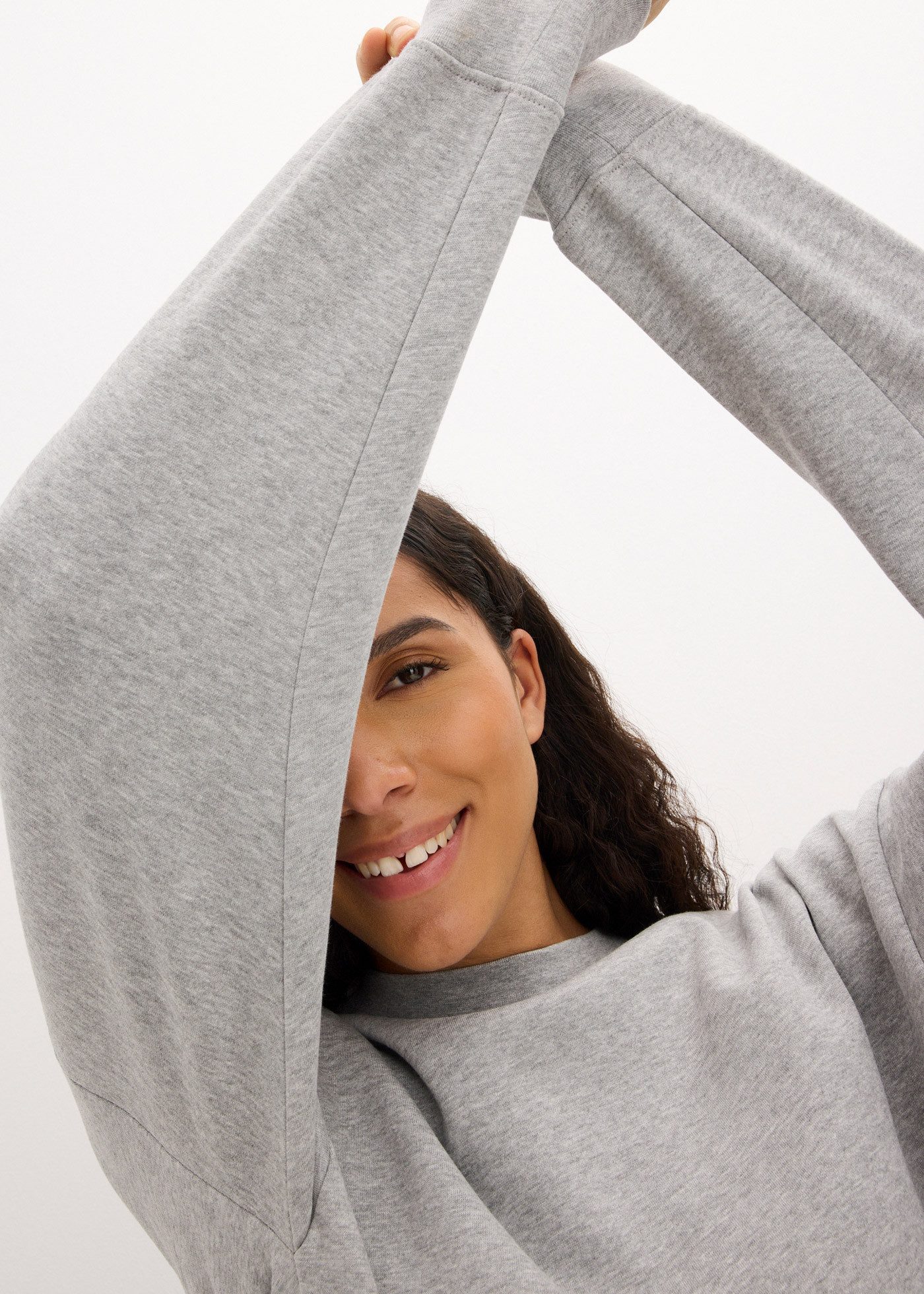 bonprix Sweatkleid Oversized Sweatkleid günstig online kaufen