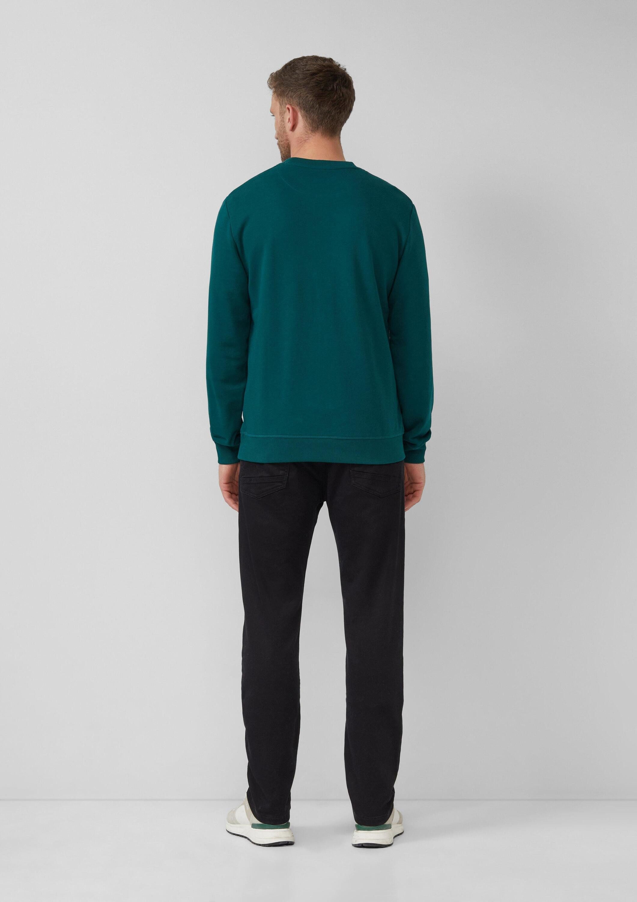 s.Oliver Sweatshirt Sweatshirt Sweatshirt mit Logo-Artwork