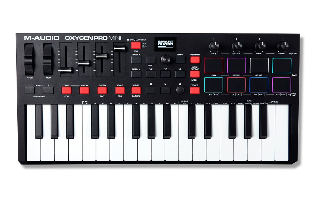 M-AUDIO Masterkeyboard M-Audio Oxygen Pro Mini