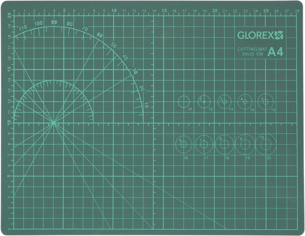 Glorex Bastelnaturmaterial Glorex Schneideunterlage A3, 30 x 45 cm