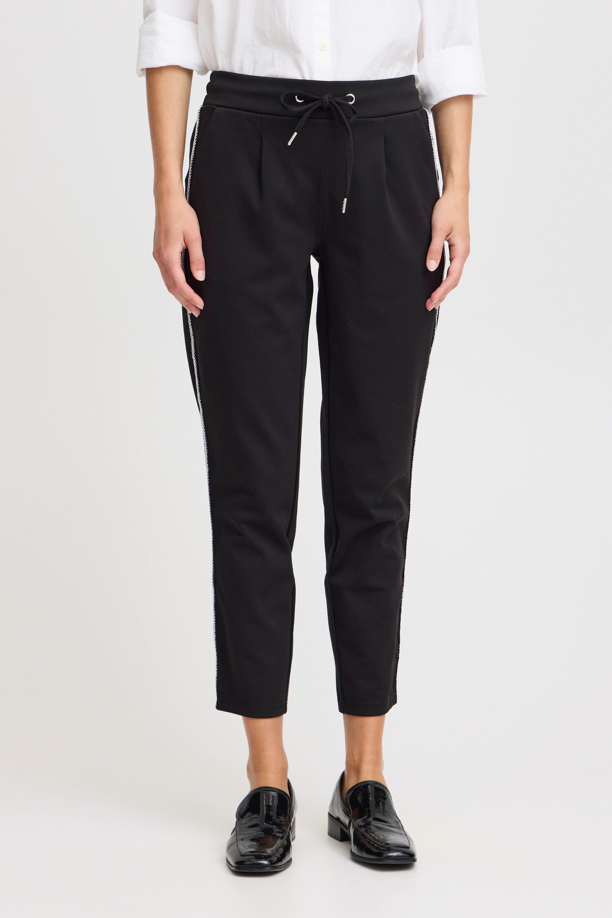 b.young Stoffhose BYRIZETTA DECO PANTS 3 - JERSEY