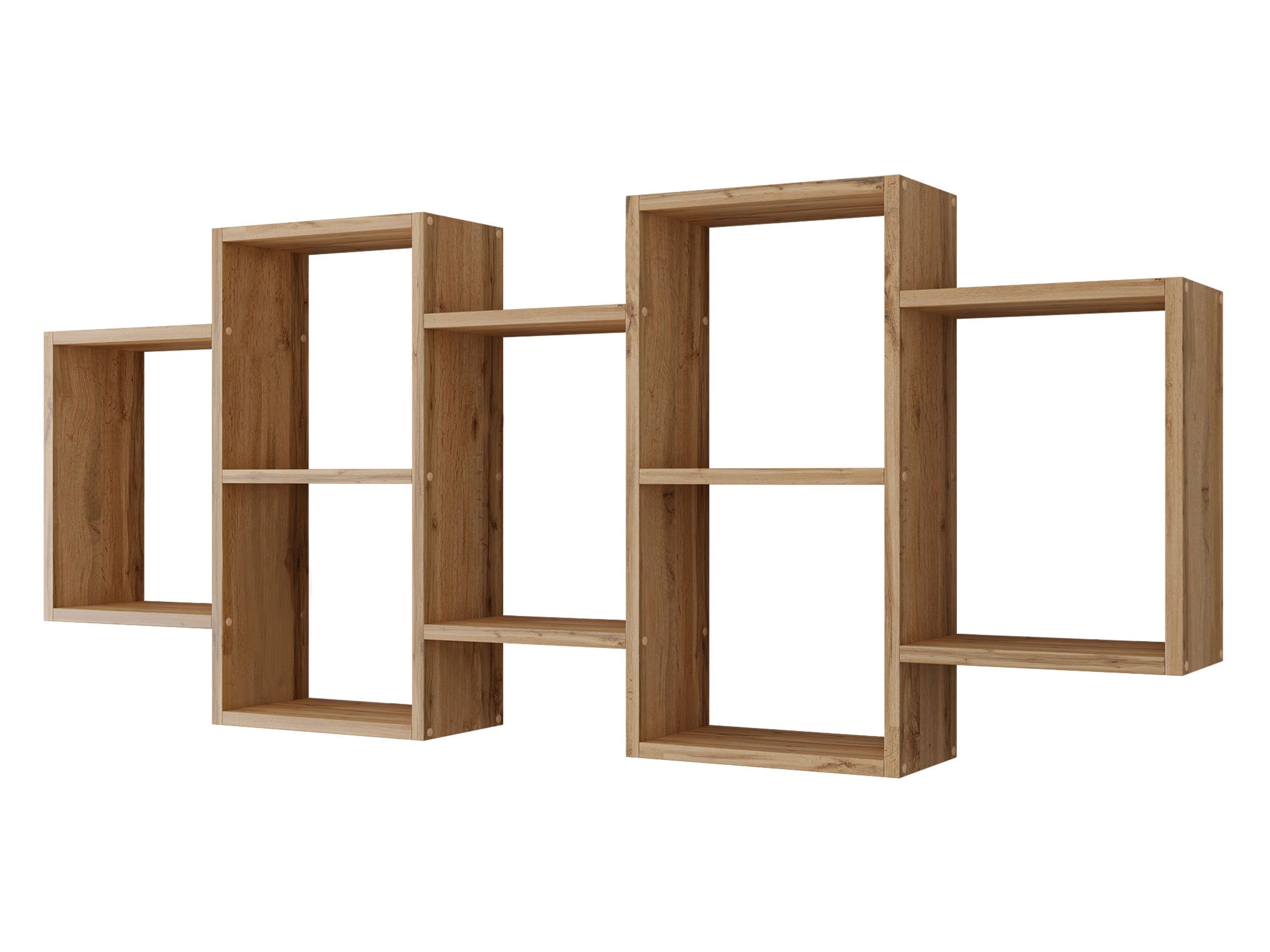 MIRJAN24 Wandregal Trio 001, 161x18x65 cm, Universell günstig online kaufen