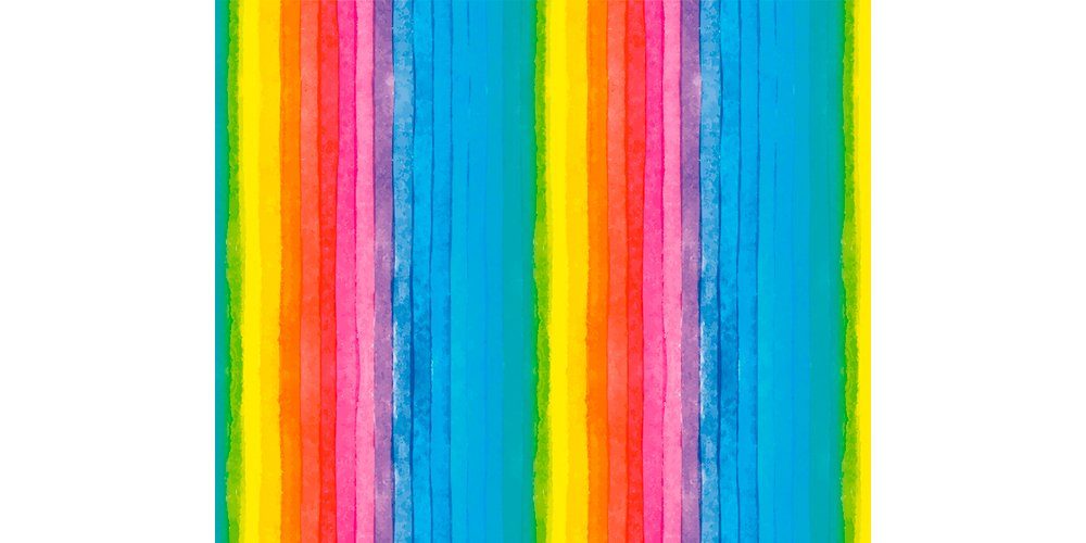 URSUS Transparentpapier Regenbogen, 61 cm x 50 cm