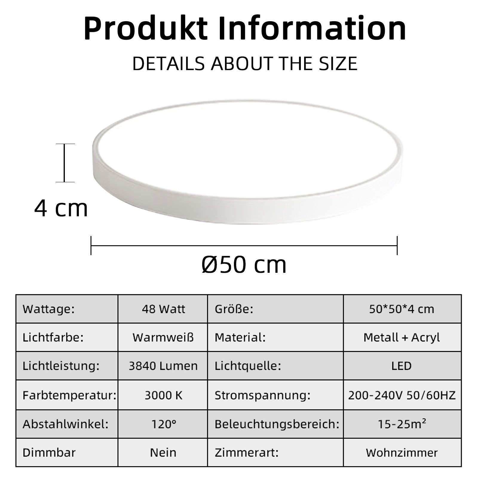 style home LED Deckenleuchte Deckenlampe aus günstig online kaufen