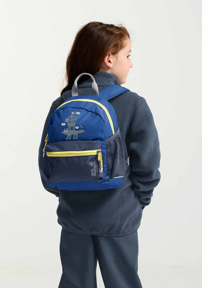 Jack Wolfskin Kinderrucksack LITTLE SCOUT 10, Kinderrucksack, komfortabel, ideal für erste Abenteuer