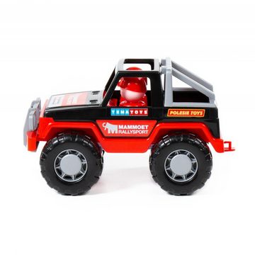 Polesie Spielzeug-Auto Spielzeug-Jeep 64325 Spielauto, zwei Figuren, 23,5 cm lang, ab 12 Monaten
