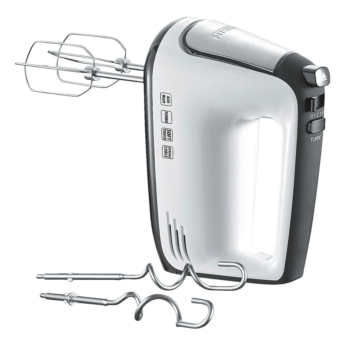 Severin Handmixer HM 3830, 400 W, mit Soft-Touch-Griff