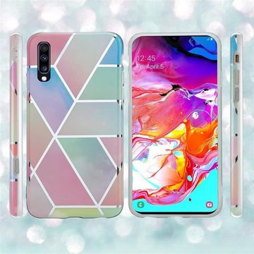 Cadorabo Handyhülle Samsung Galaxy A70 / A70s Samsung Galaxy A70 / A70s, Flexible TPU Silikon Handy Schutzhülle - Hülle - ultra slim