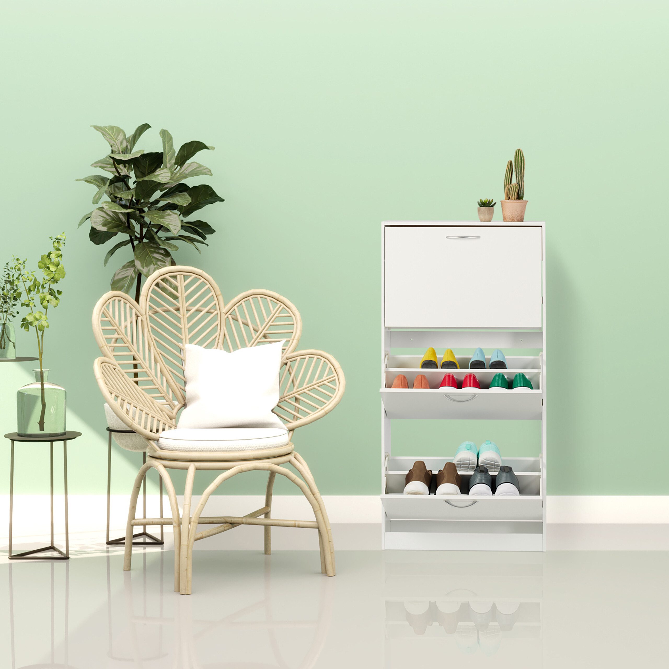 relaxdays Schuhkipper Schuhschrank Kipper (1 St), 3 günstig online kaufen