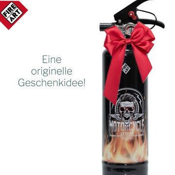 PassionMade Pulver-Feuerlöscher Feuerlöscher für Zuhause 2Kg minibar Brandlöscher 1103, ABC-Pulver, (1 Stück, 1 Brandlöscher inkl. Wandhalterung) Fire-Arrt Feuerlöscher mit Wandhalterung