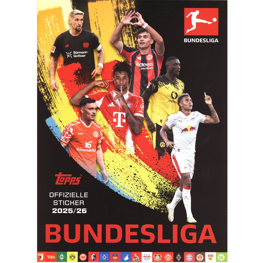 Topps Sammelkarte Topps Bundesliga Sammelsticker 2025/2026 - 1 Starter