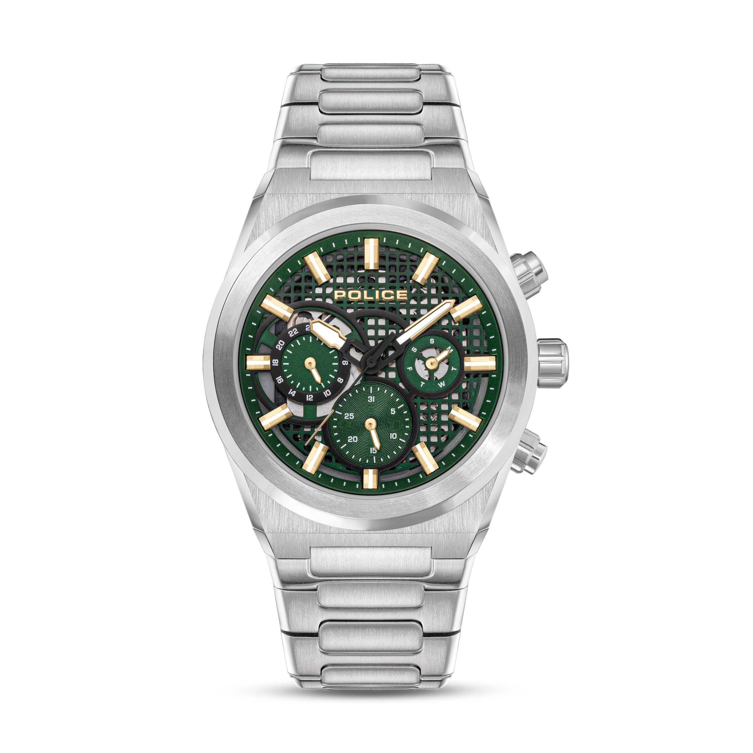 Police Quarzuhr Quarzuhr Herrenuhr 46 x 53 Quarz Herren