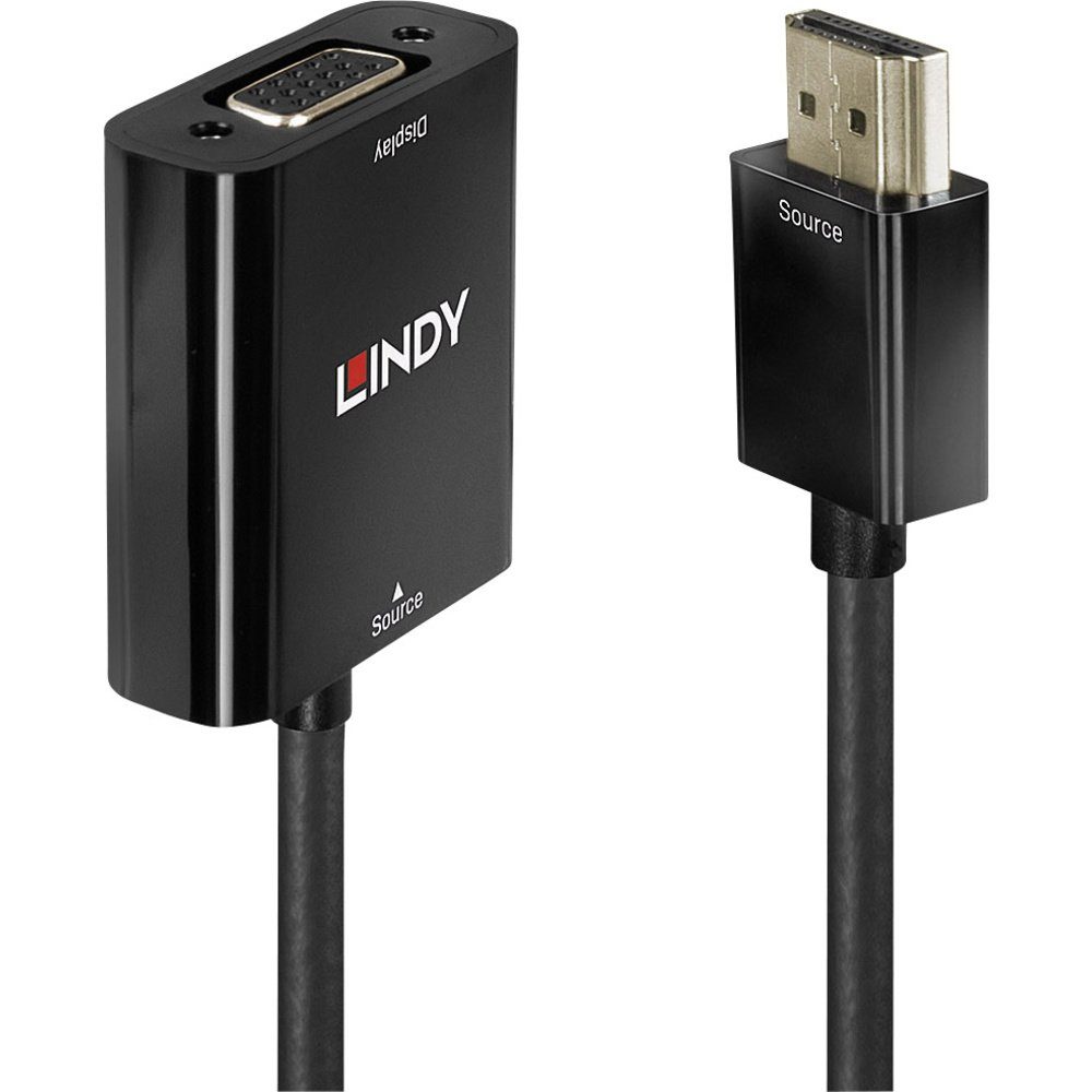 LINDY HDMI / VGA Adapterkabel HDMI-A Stecker, VGA 15pol. Buchse 0.10 m HDMI-Kabel
