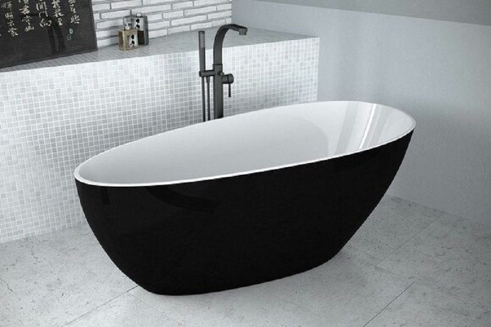 JVmoebel Badewanne Freistehende Designbadewanne in hochwertiger Ausführung, (1-tlg), Made in Europa