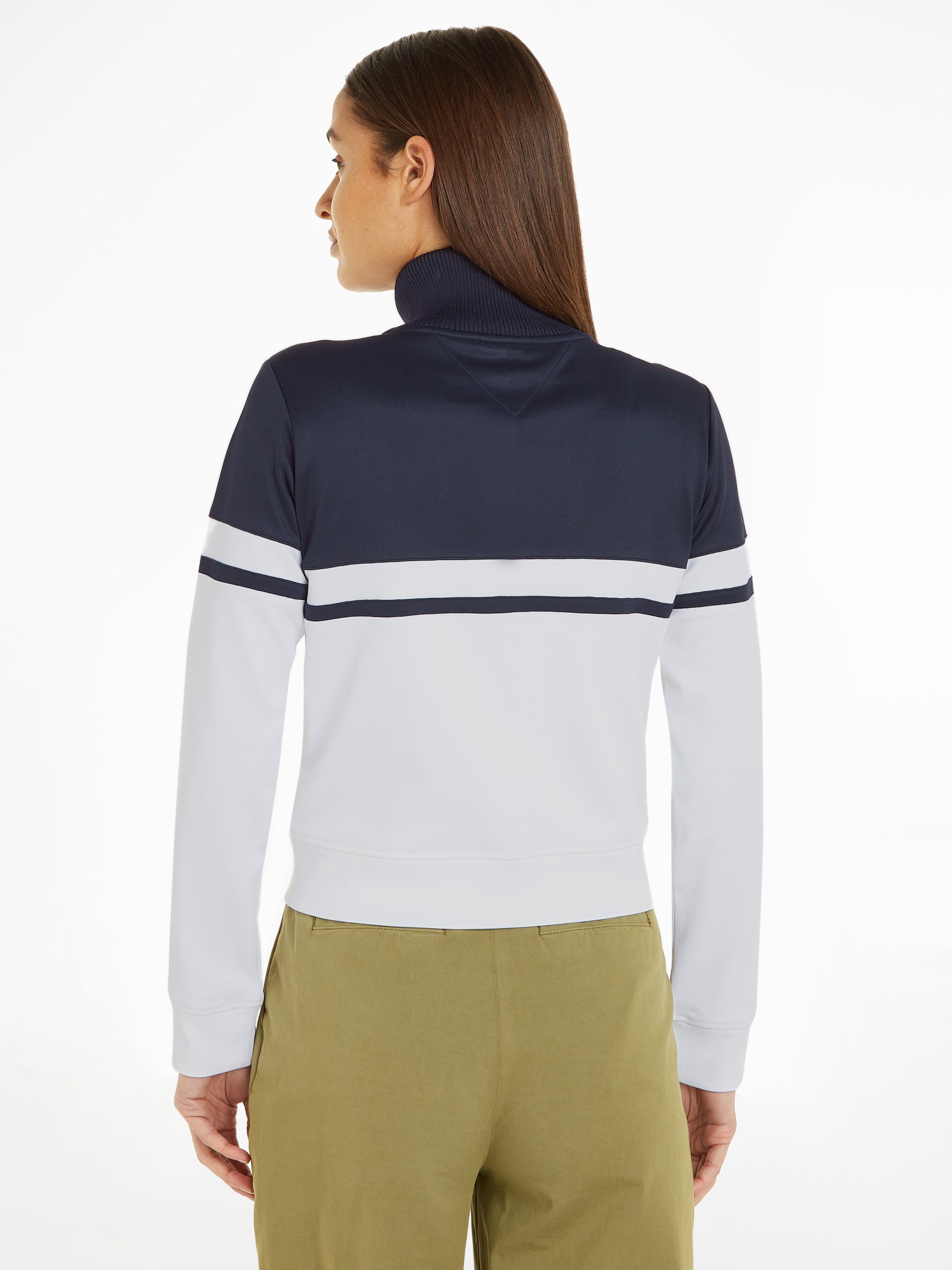 Tommy Hilfiger Sweatjacke BLOCKED STRIPE REG günstig online kaufen
