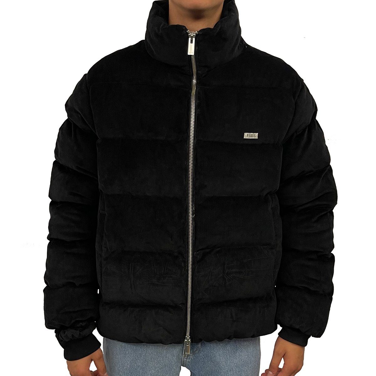 PEQUS Steppjacke Cord Puffer Jacke S