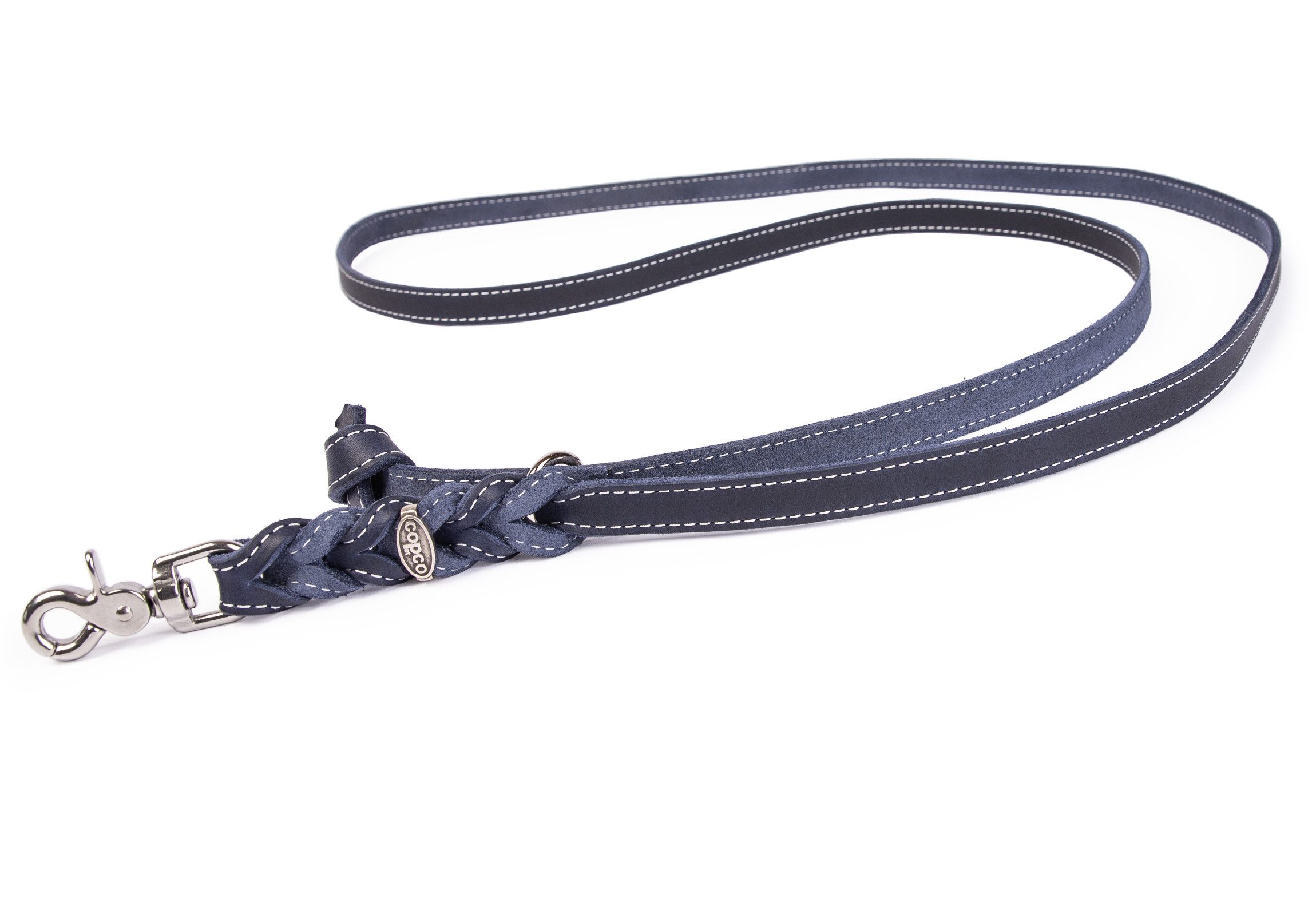 CopcoPet Hundeleine Hundeleine Cezar, Leder