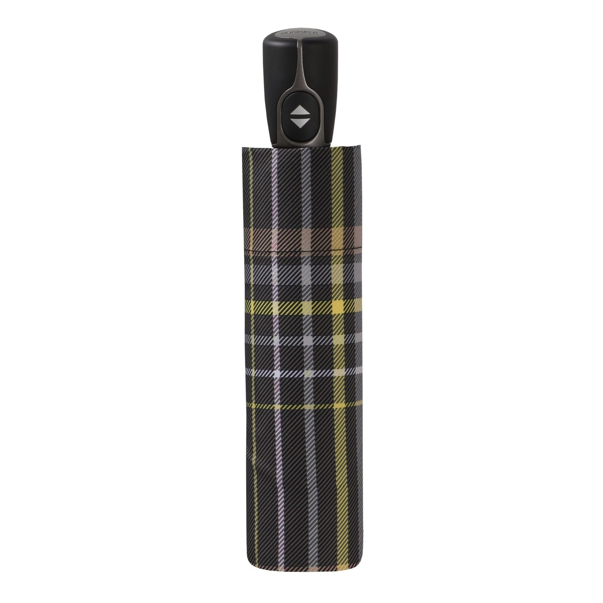 Taschenregenschirm doppler® / Yellow Fiber Brown