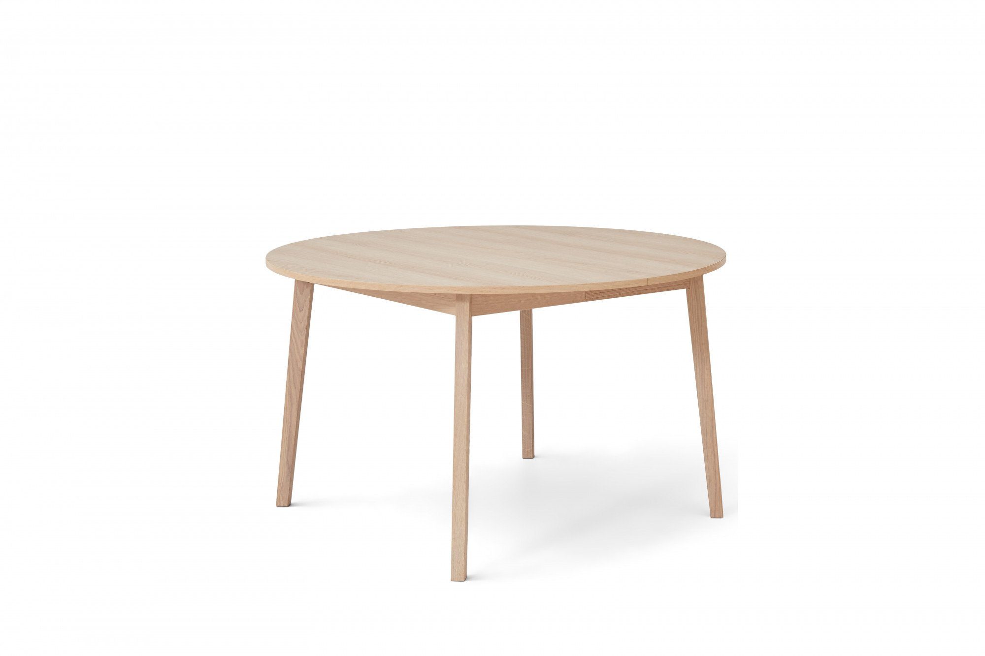 Ø130 Hammel Furniture inkl. 2 Essgruppe Findahl/Basic Einlegeplatten Single Hammel Single/City, 5-tlg), und 4 cm (Set, Esstisch mit by City Stühle