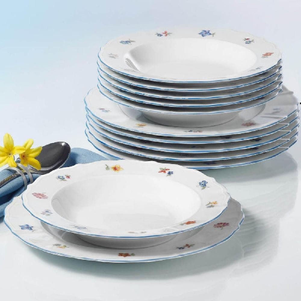 Seltmann Weiden Schüssel Dessertschale Sonate Streublume Weiß (15,5cm)