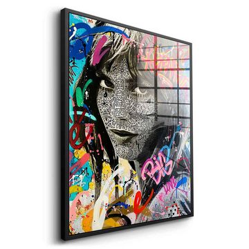 DOTCOMCANVAS® Acrylglasbild BIRKIN VIBES LONG - Acrylglas, Acrylglasbild BIRKIN VIBES LONG Pop Art hochkant Portrait