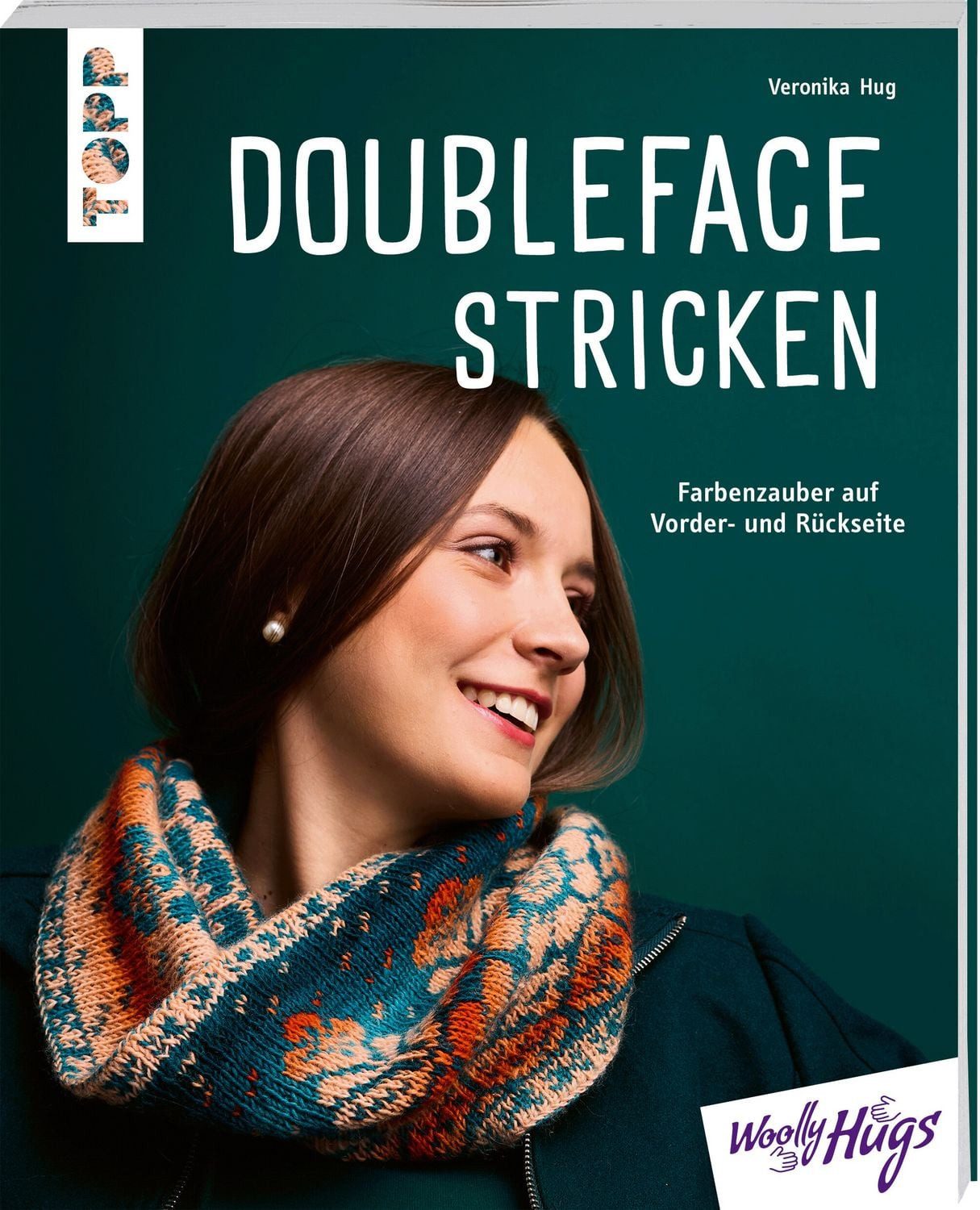 Doubleface stricken / Veronika Hug, Farbenzauber auf Vorder- und Rückseite