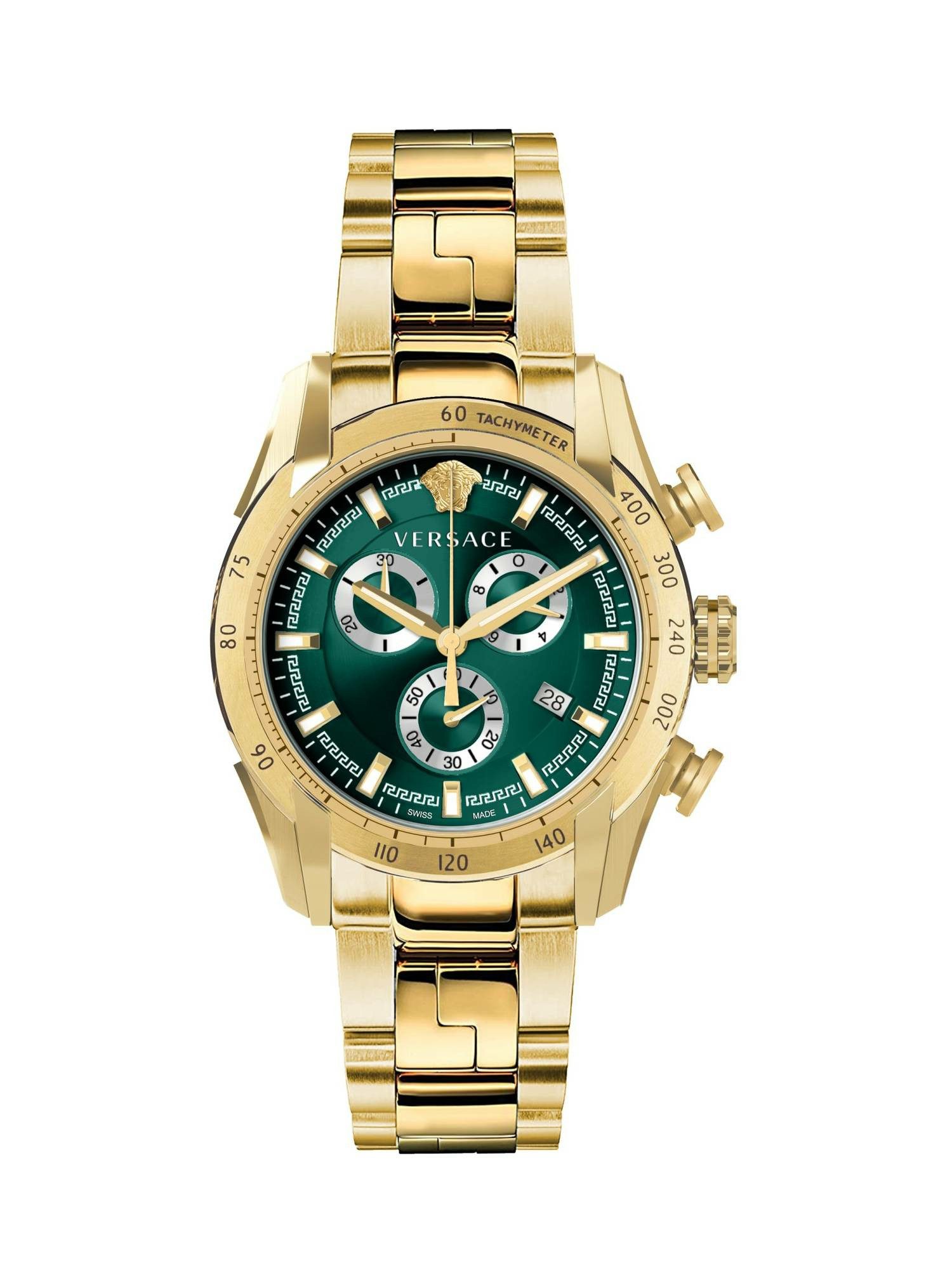 Versace Quarzuhr Analoguhr für Herren, (1-tlg)