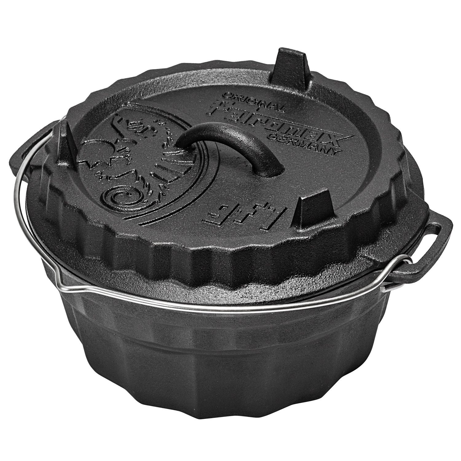 Petromax Gugelhupfform Petromax Unisex – Erwachsene Gugelhupfform Campinggrill, Schwarz, gf 1