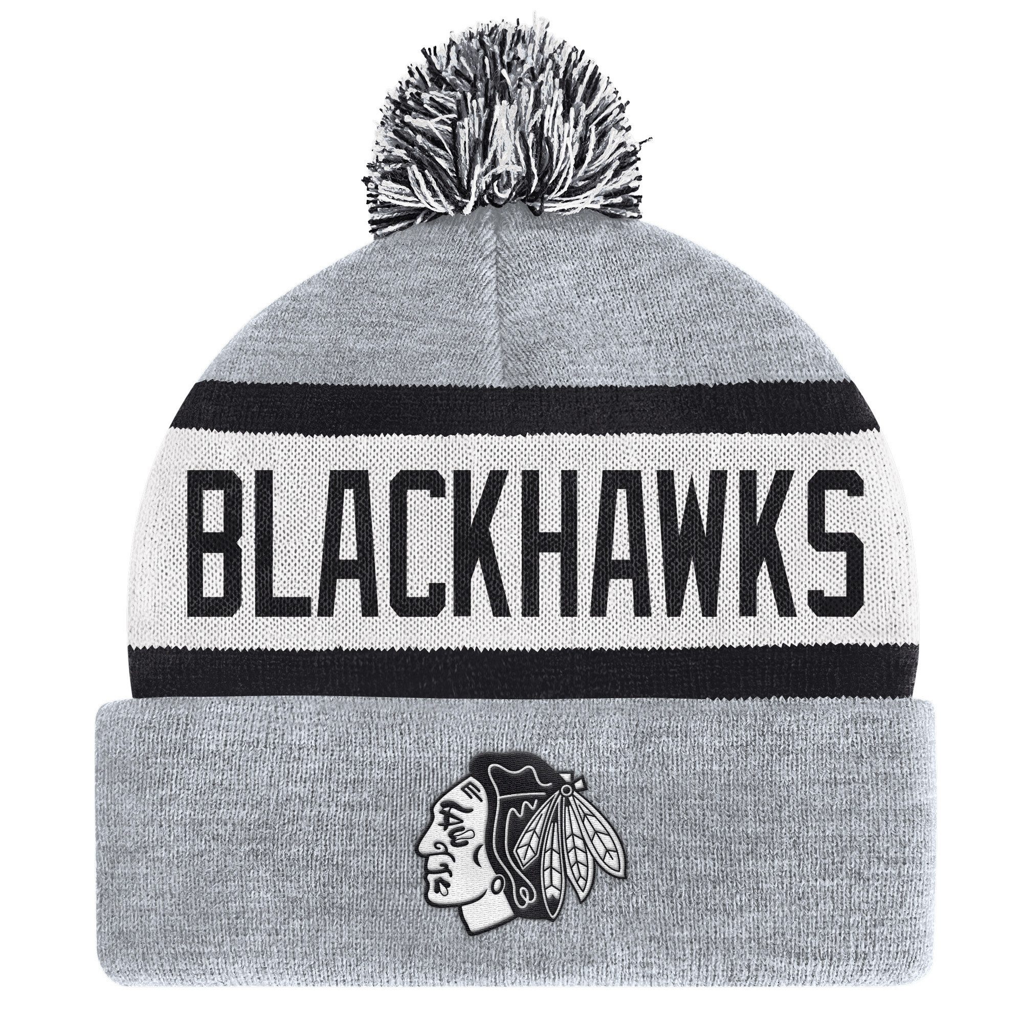 Starter Bommelmütze Starter Mütze Chicago Blackhawks Black Ice Beanie