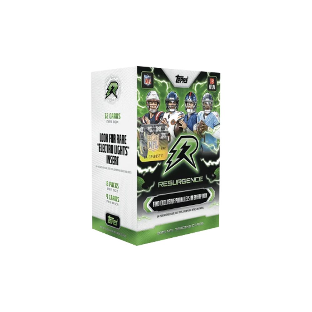 Topps Sammelkarte 2025 Topps Resurgence Football Value Box Englisch
