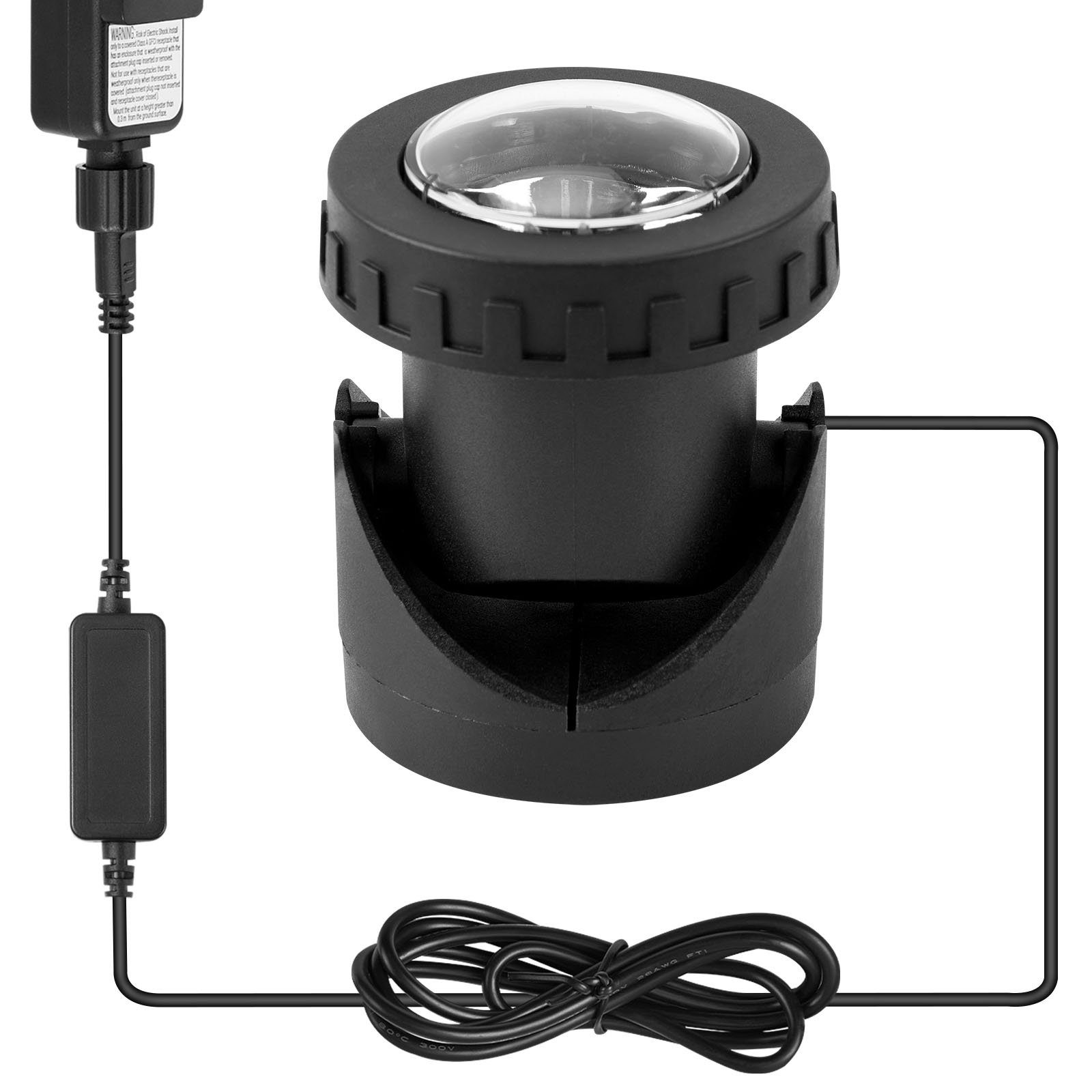 Rosnek LED Gartenstrahler 7 Farben, wasserdicht, günstig online kaufen