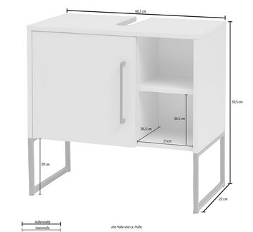 Schildmeyer Waschbeckenunterschrank Limone