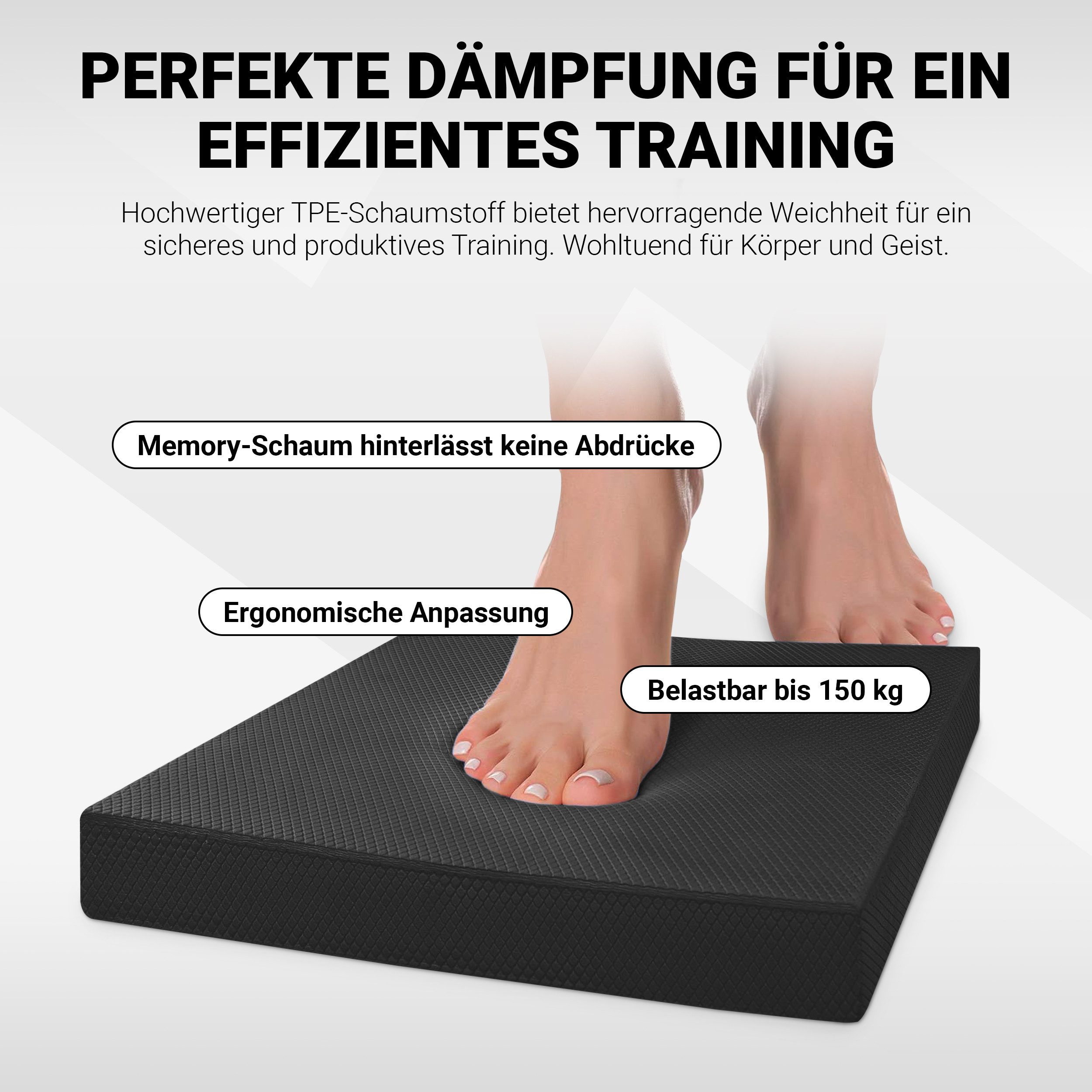 MSports® Stabilisations-Therapiegerät Balance Pad - Professional -