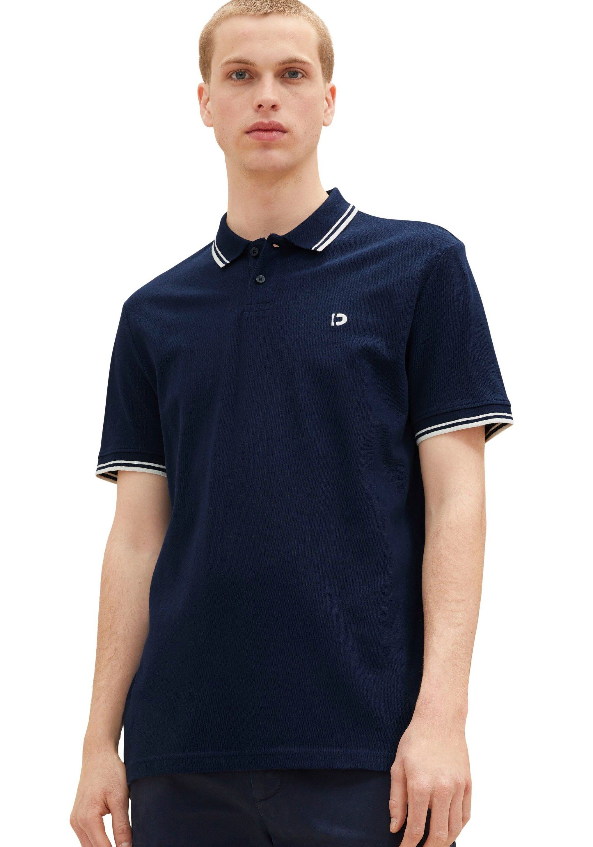 Denim dunkelblau Poloshirt TOM TAILOR