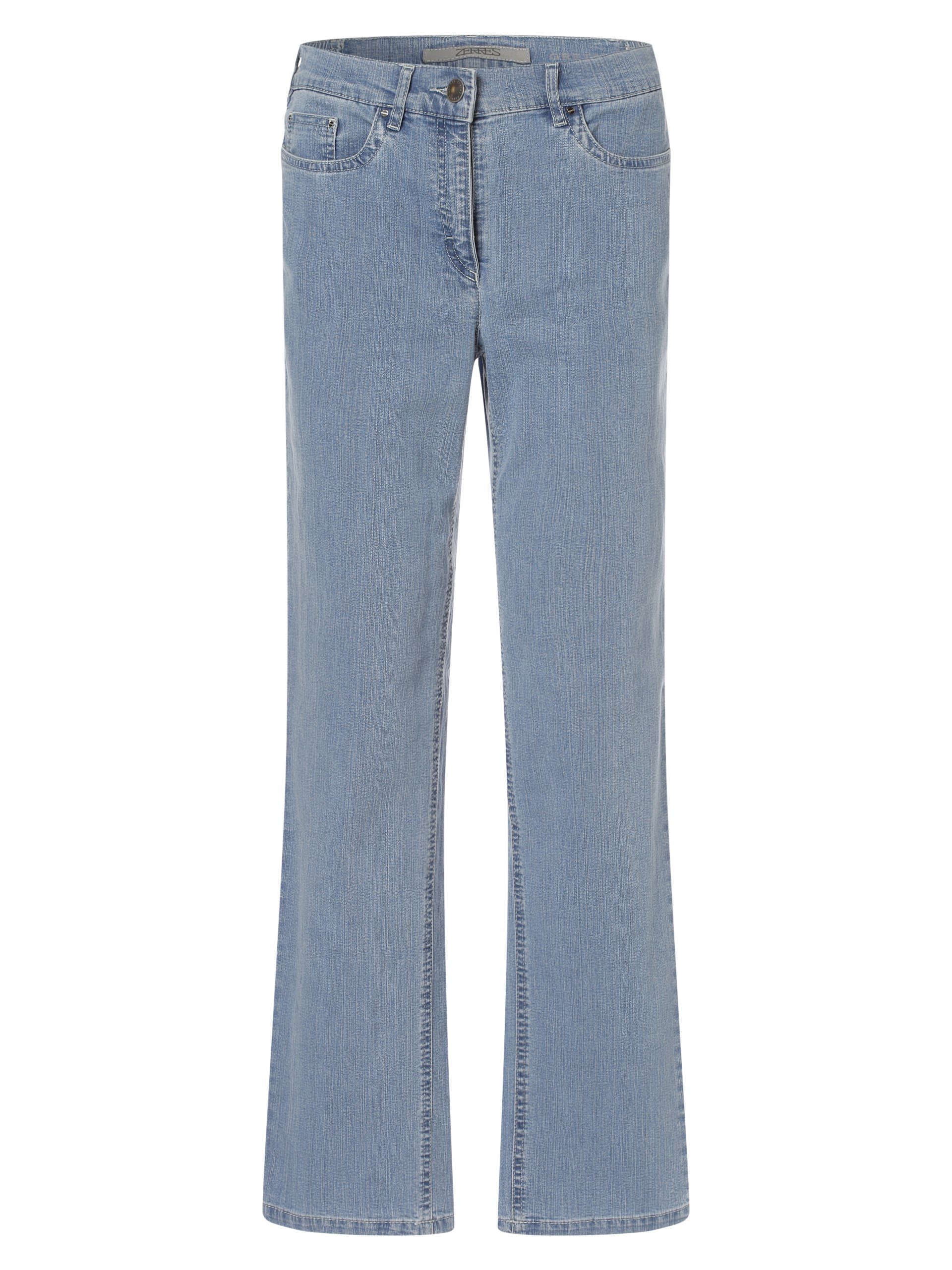 Zerres Straight-Jeans light Greta stone