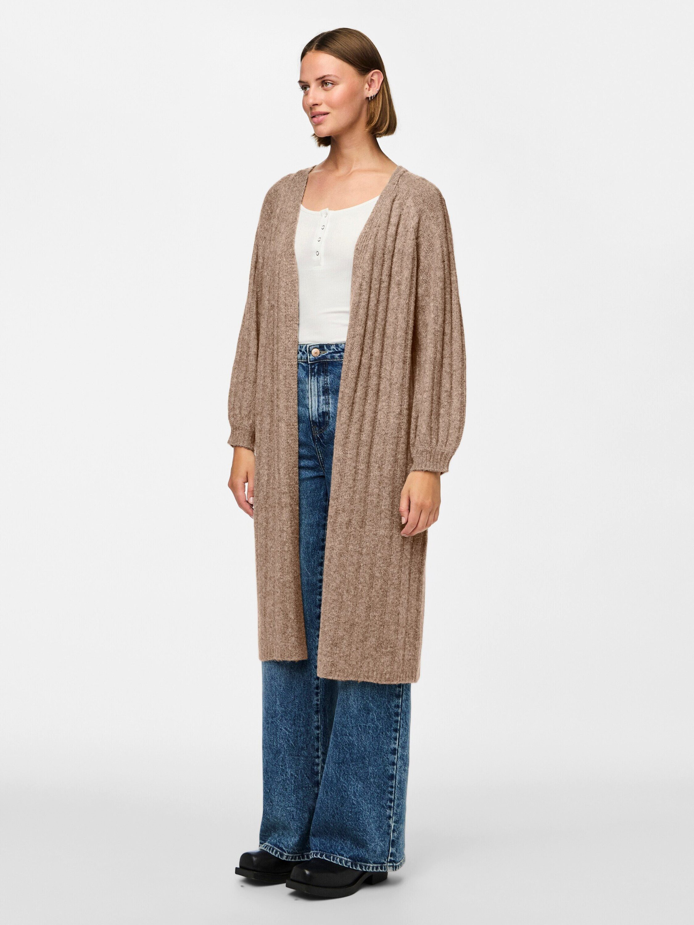 pieces Strickjacke PCMaggy (1-tlg) Plain/ohne Details