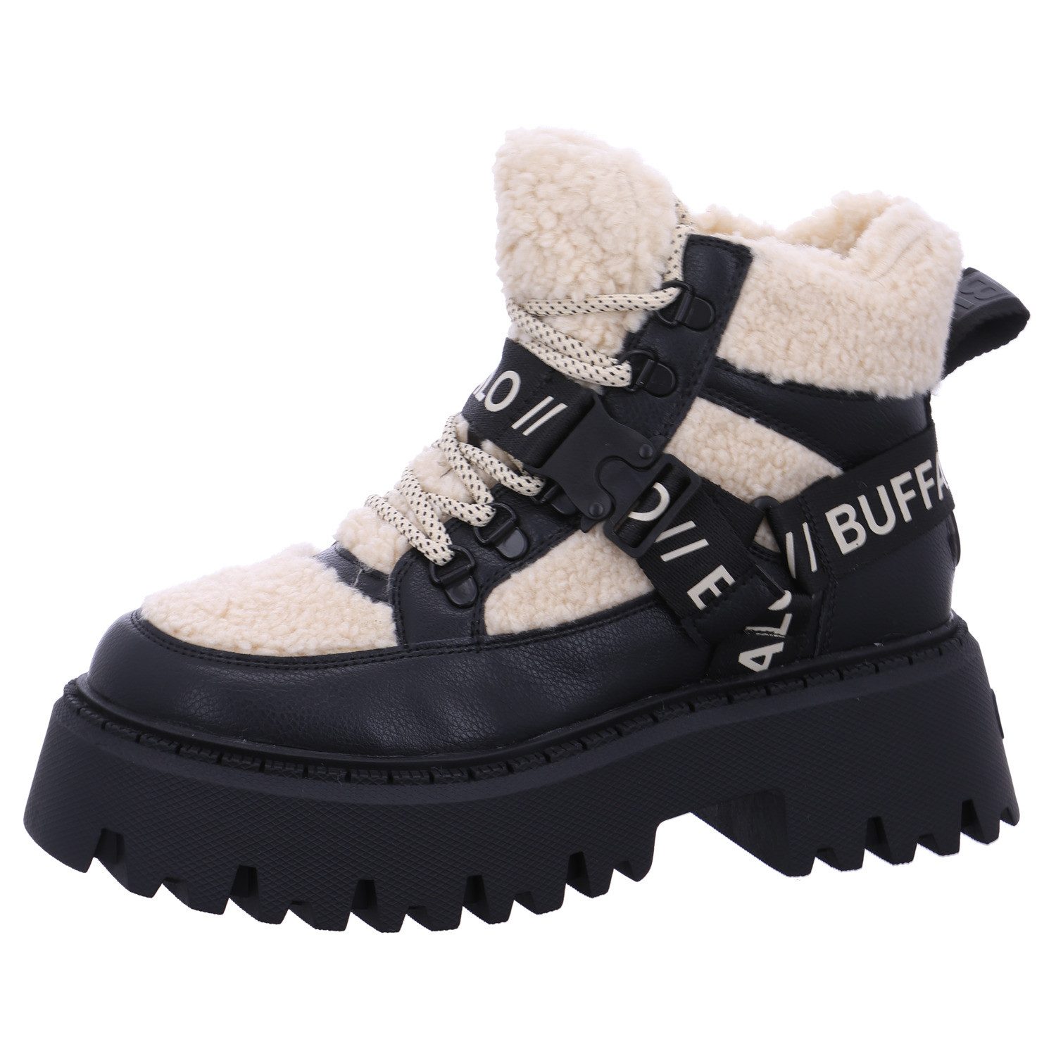 Buffalo Aspen Com Mid Schnürstiefel