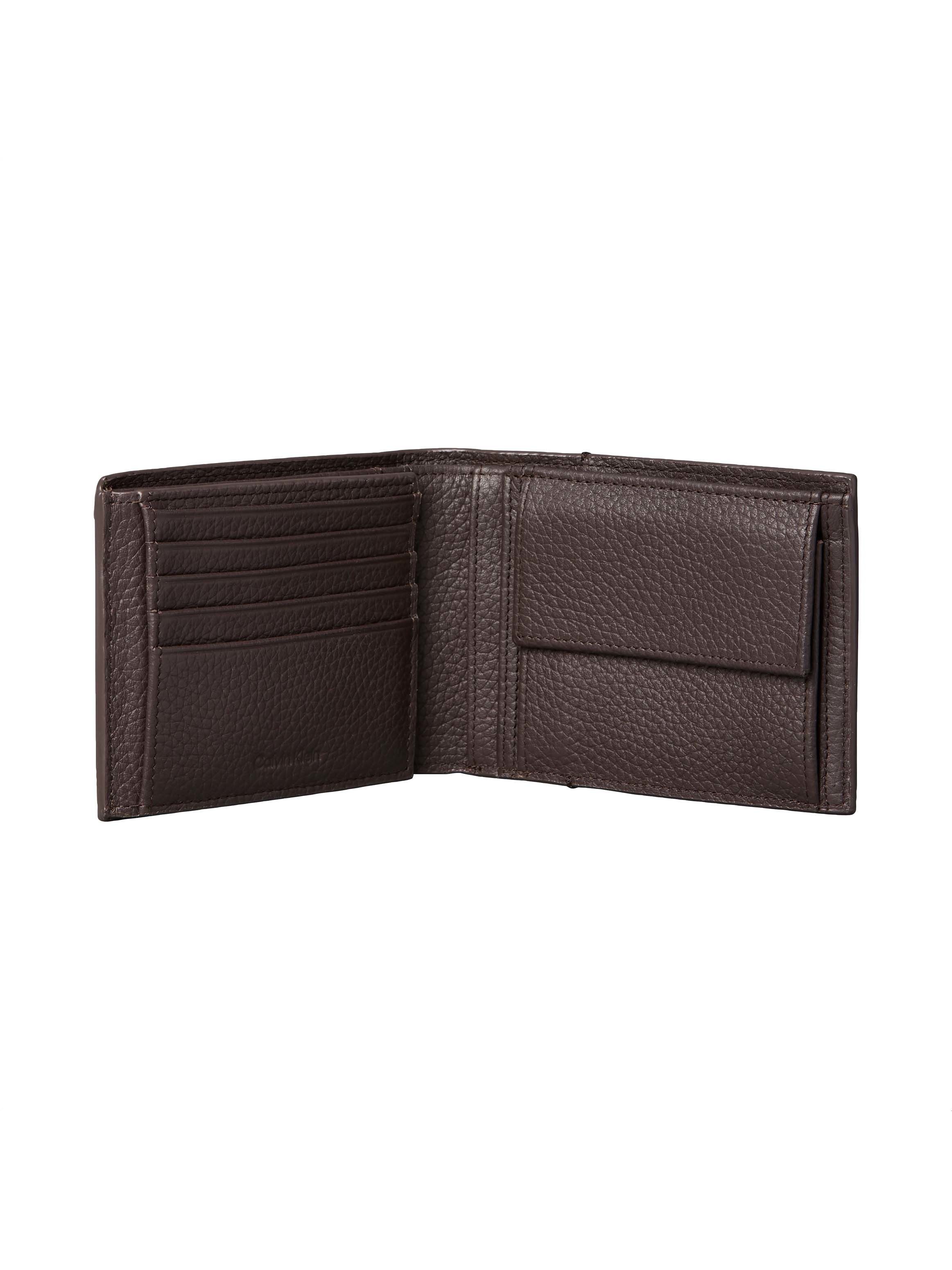 Calvin Klein Geldbörse FOIL EMBOSS TRIFOLD w/ CARD, Unisex Geldbeutel, Portemonnaie mit Logoschriftzug