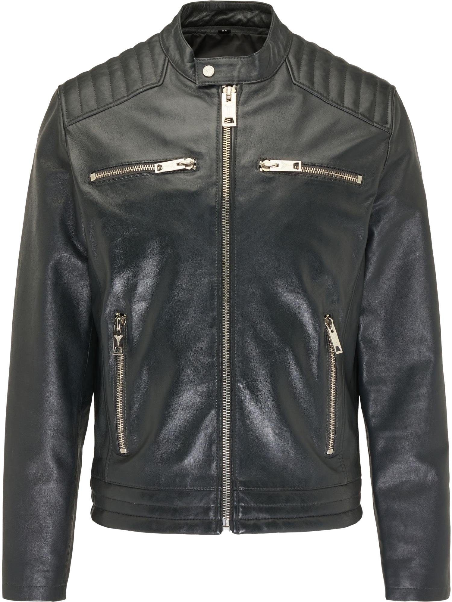 CARLO COLUCCI Lederjacke Bento
