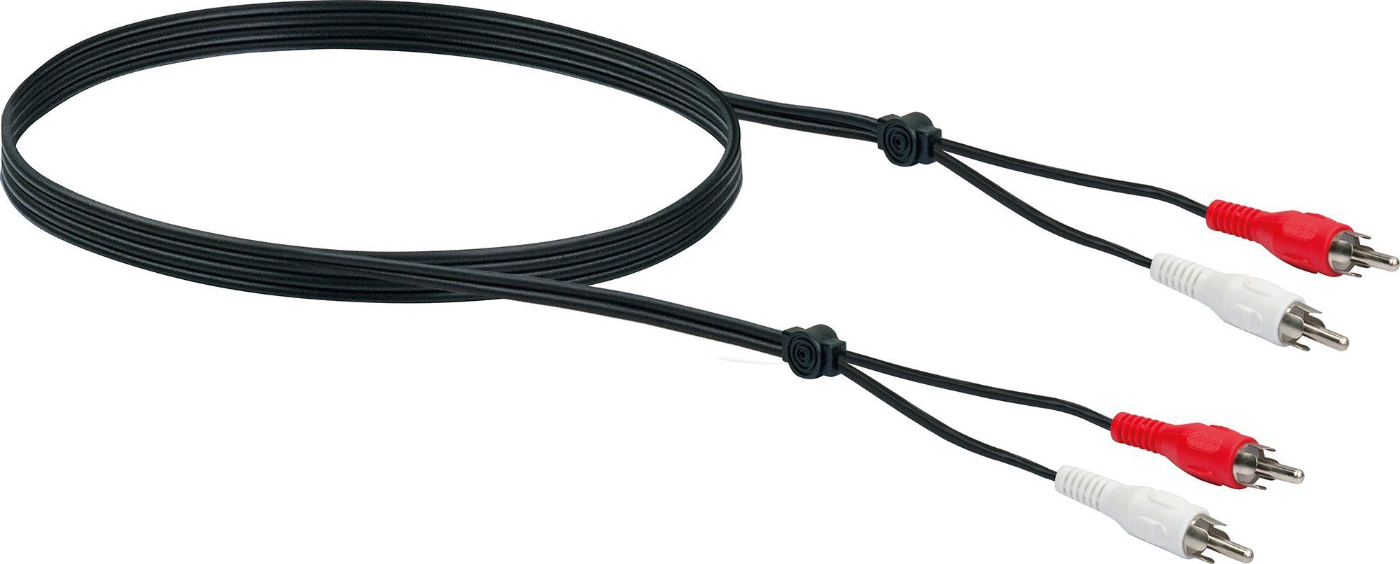 Schwaiger CIK5023 533 Audio-Kabel, CINCH Stecker, (300 cm), mit Knickschutz