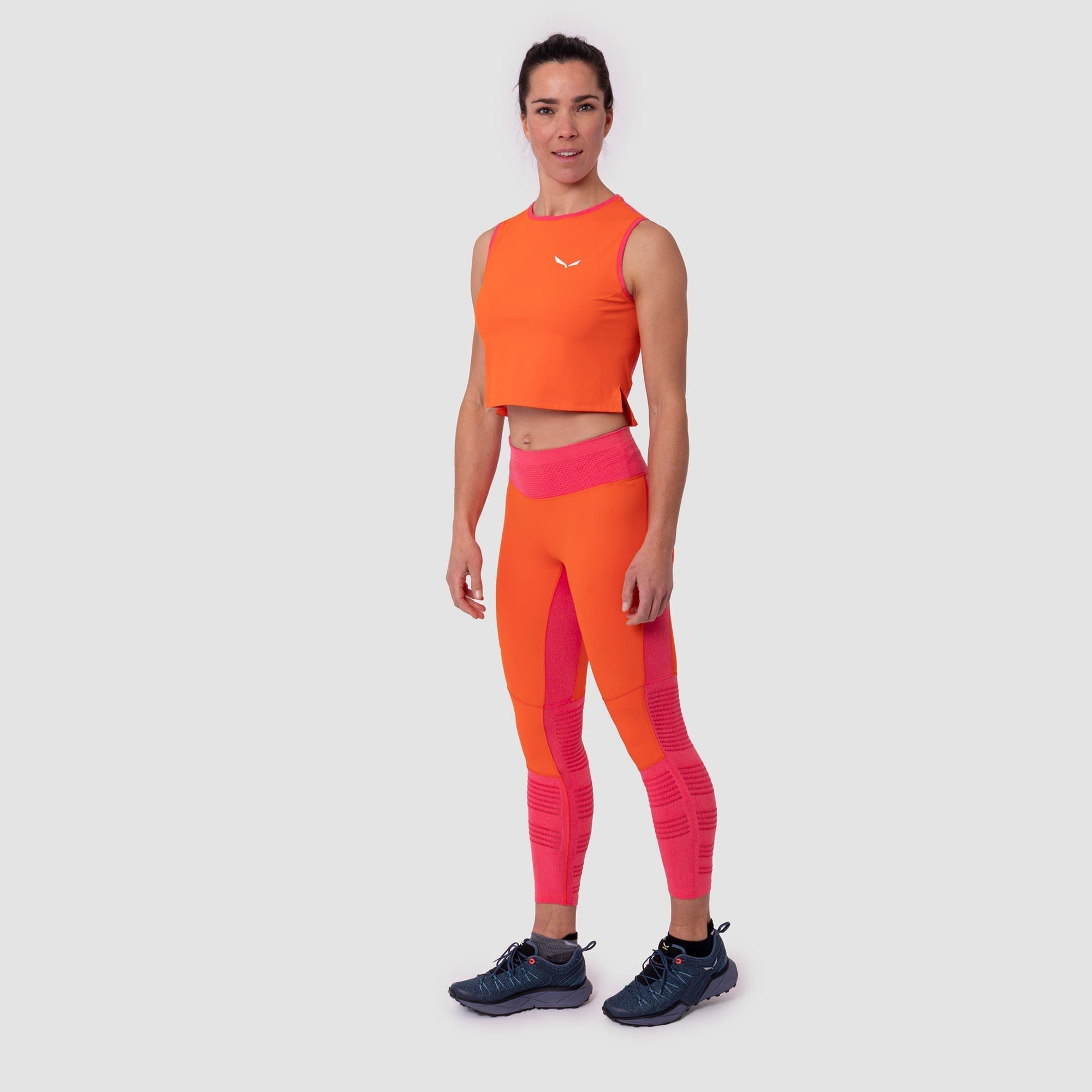 Electric Tights Salewa Damen Responsive Leggings Salewa Dry Pedroc Hybrid W