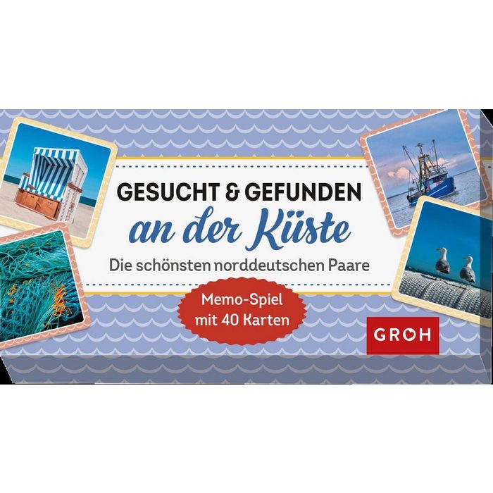 groh Verlag Spiel Gesucht &amp; gefunden an der Küste - die schönsten norddeutschen Paare
